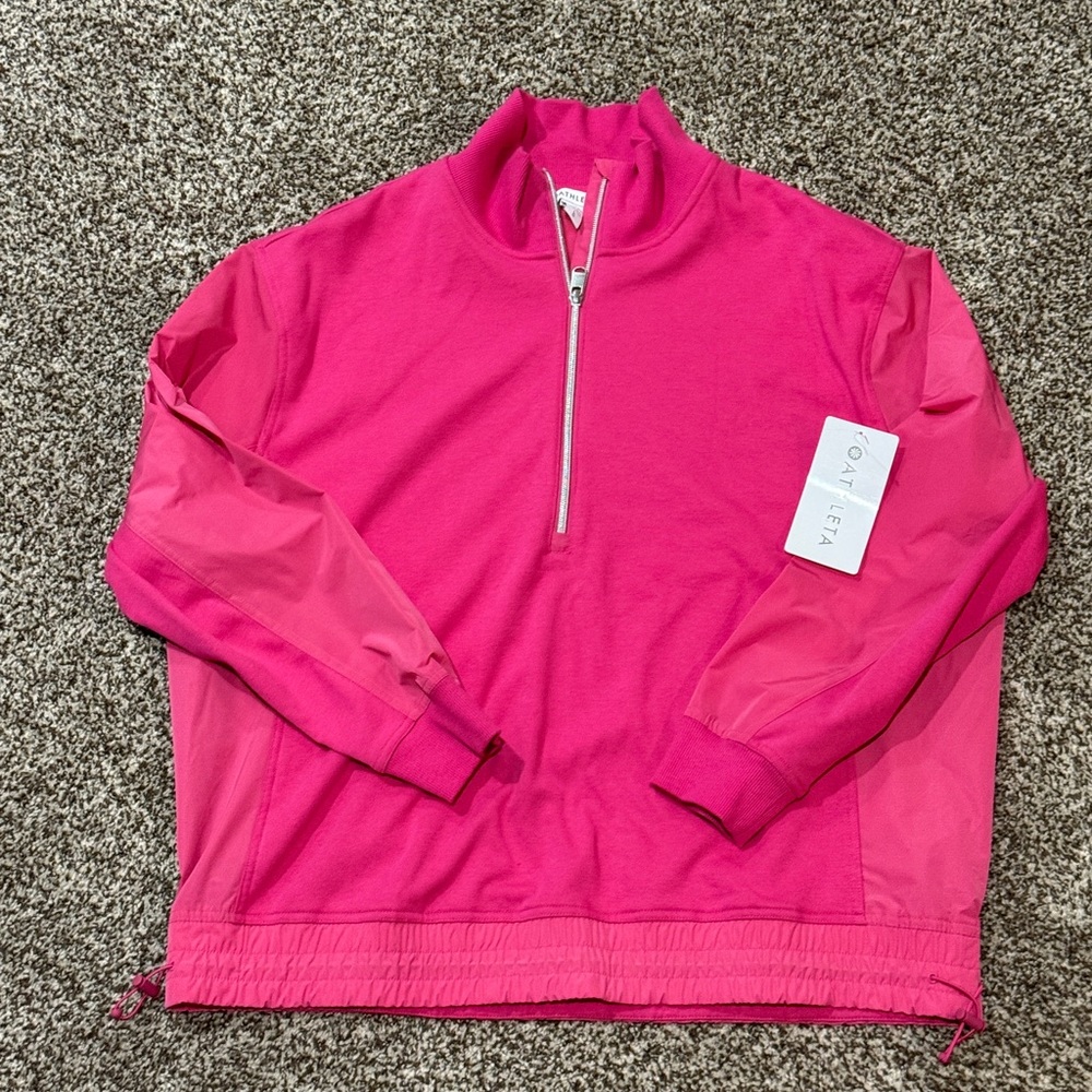 Athleta Triumph Quarter-Zip Pullover